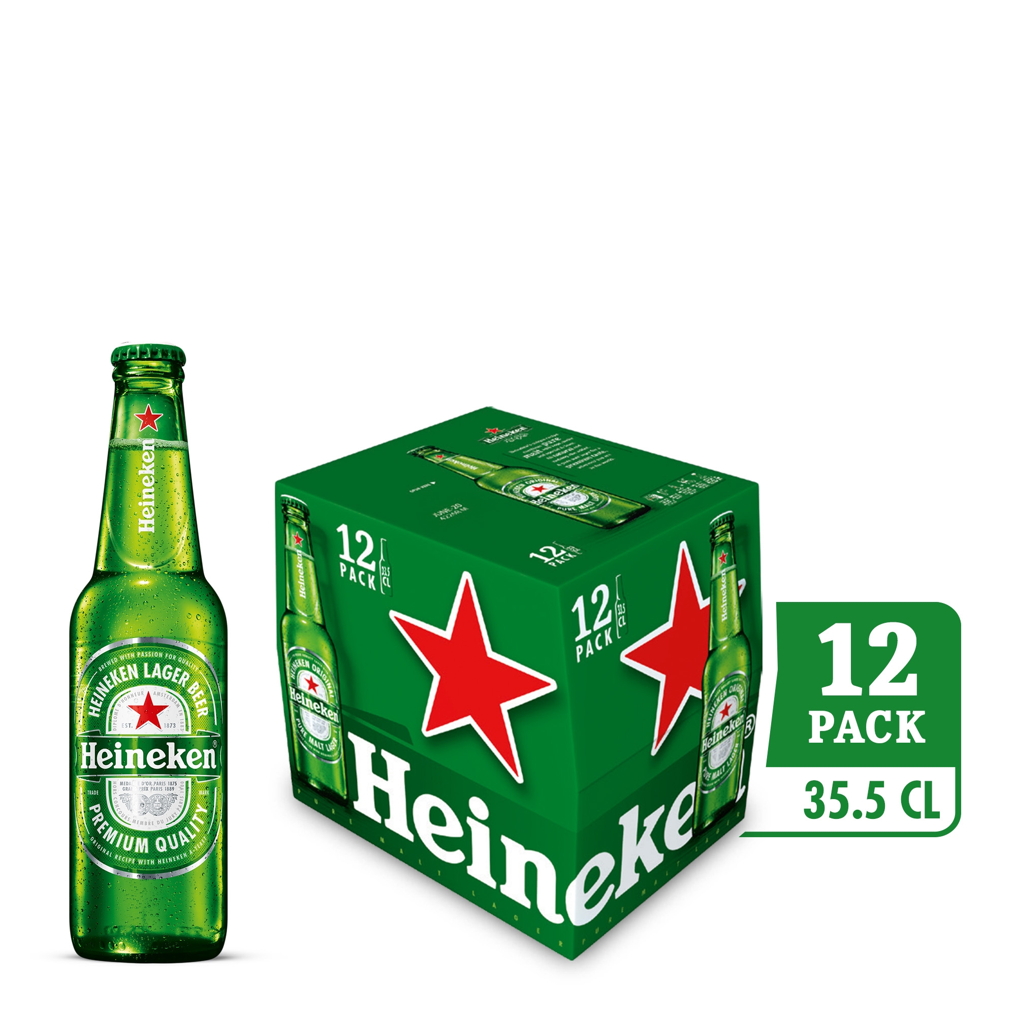 Heineken Bottle 12 x 35.5CL