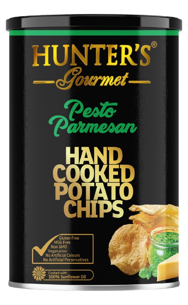 Hand Cooked Potato Chips Pesto Parmesan 150g