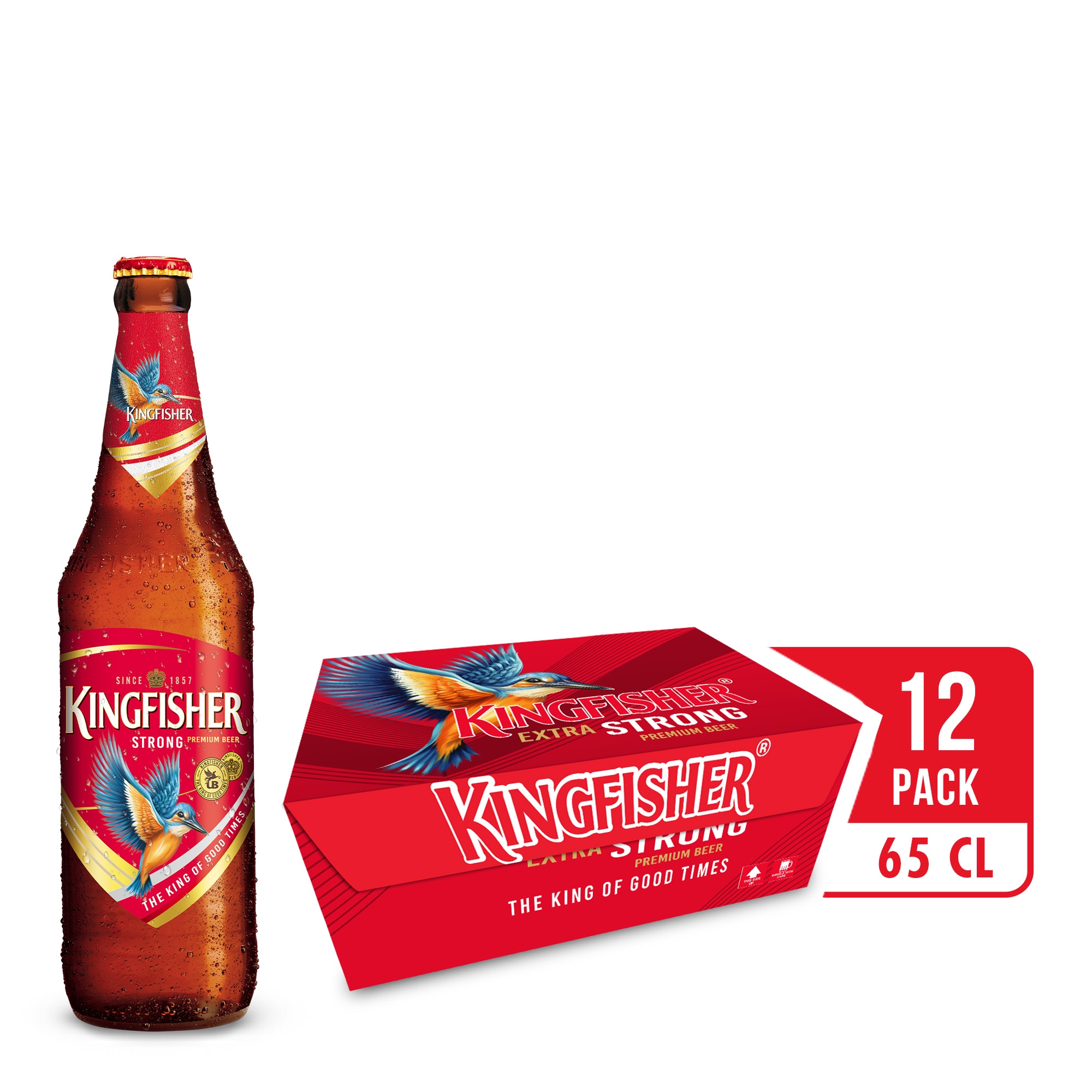 Kingfisher Strong Bottle 12 x 65CL