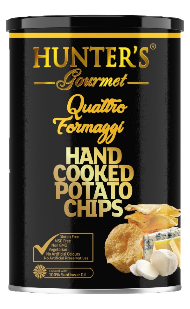 Hand Cooked Potato Chips Quattro Formaggi 150g