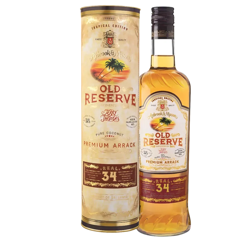 Old Reserve Premium Arrack with Cannister 34% 75cl