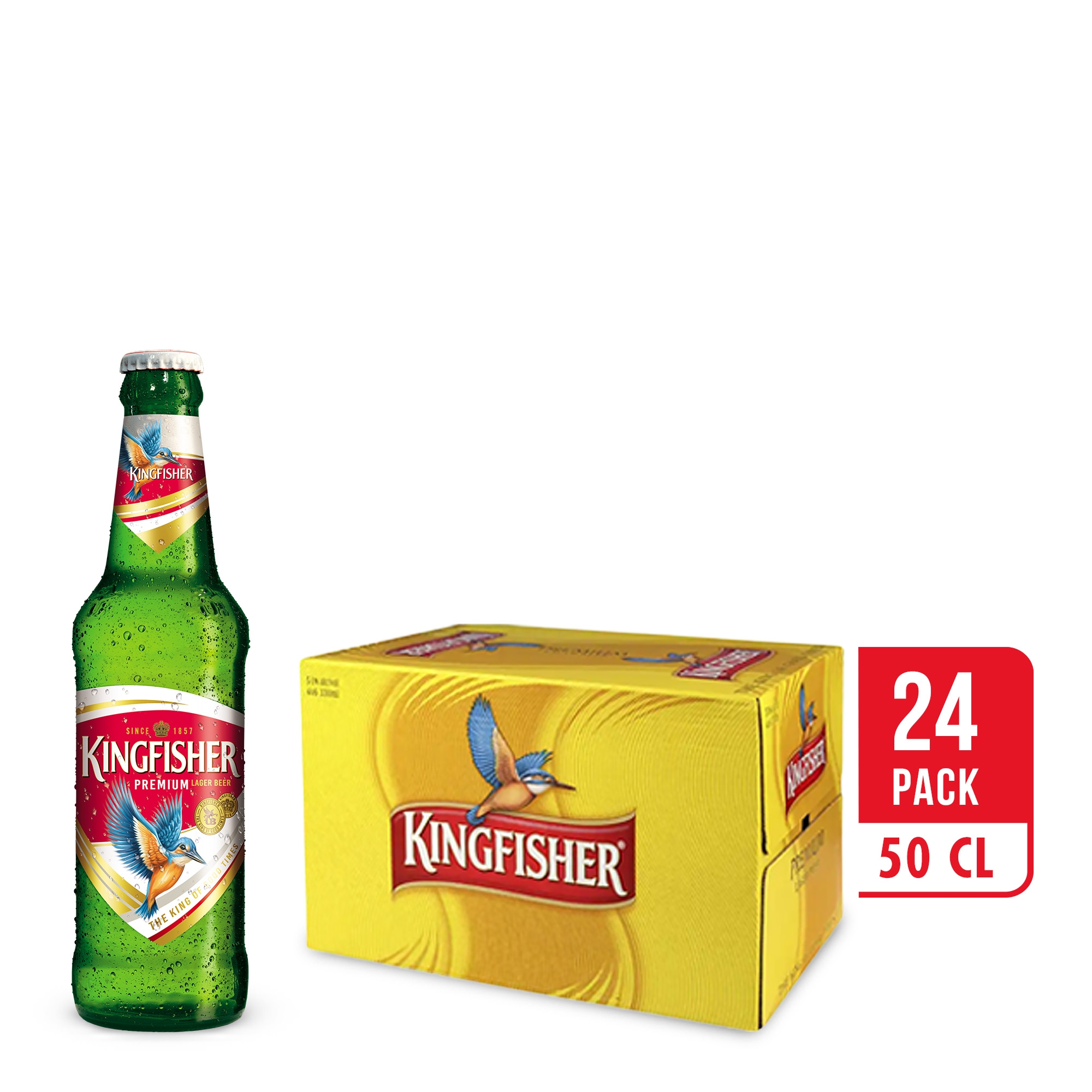 Kingfisher Premium Bottle 24 x 33CL