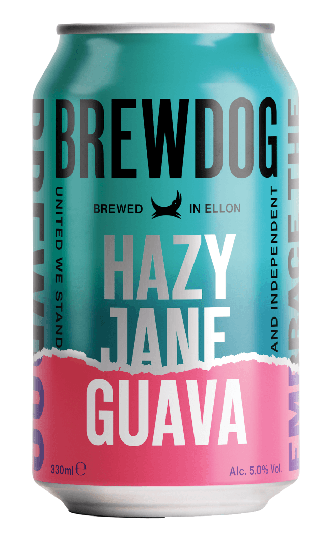 BrewDog Hazy Jane Guava Can 24 x 33cl