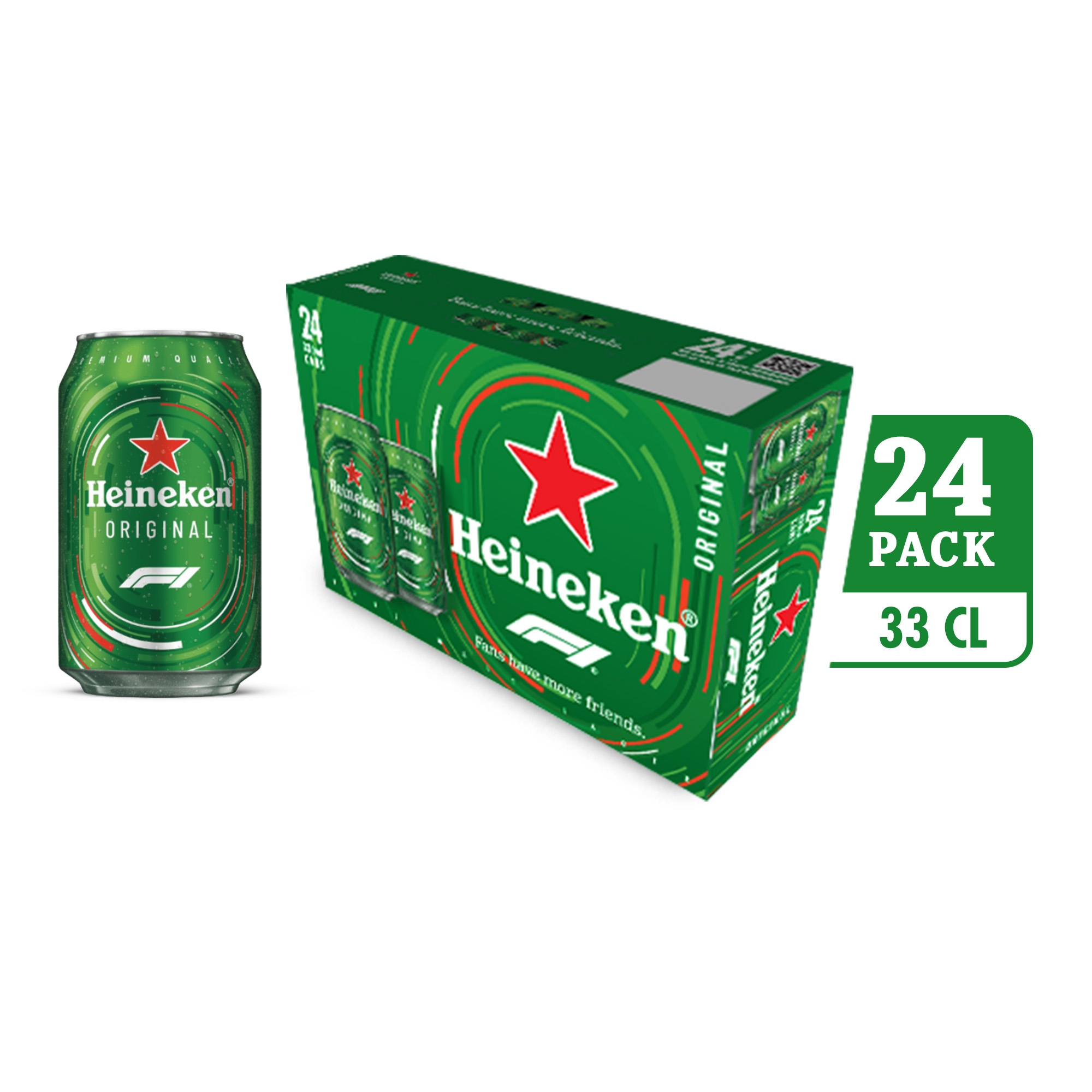 Heineken Can F1 Limited Edition 24 x 33CL