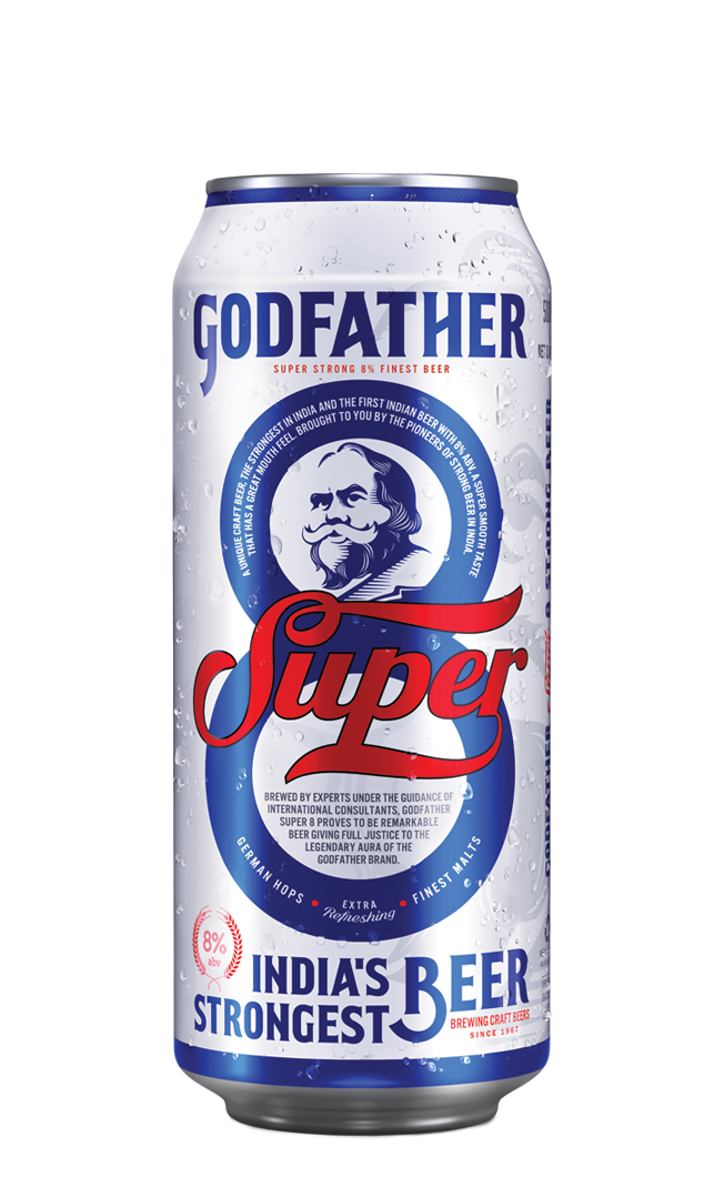 Godfather Super 8 Strong Cans 24 x 50CL - Compare prices in UAE