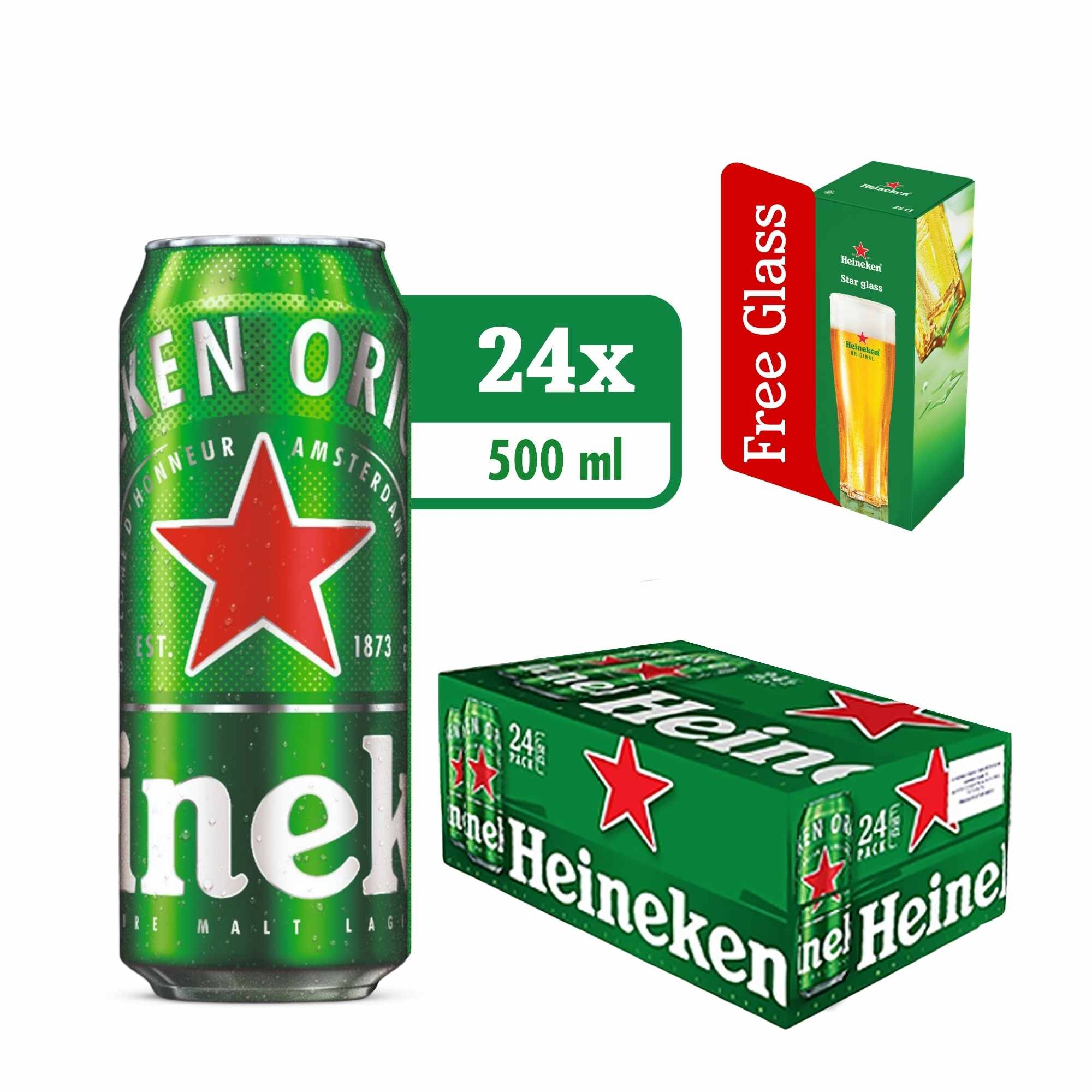 Heineken Can 24 x 50CL