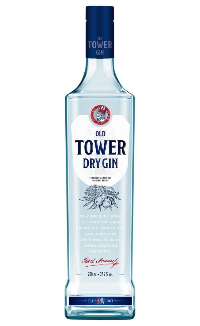 OLD TOWER DRY BLUE GIN 70CL - Compare prices in UAE