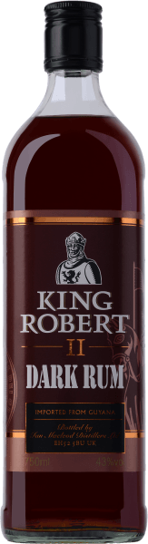 King Robert II Dark Rum 75CL - Compare prices in UAE