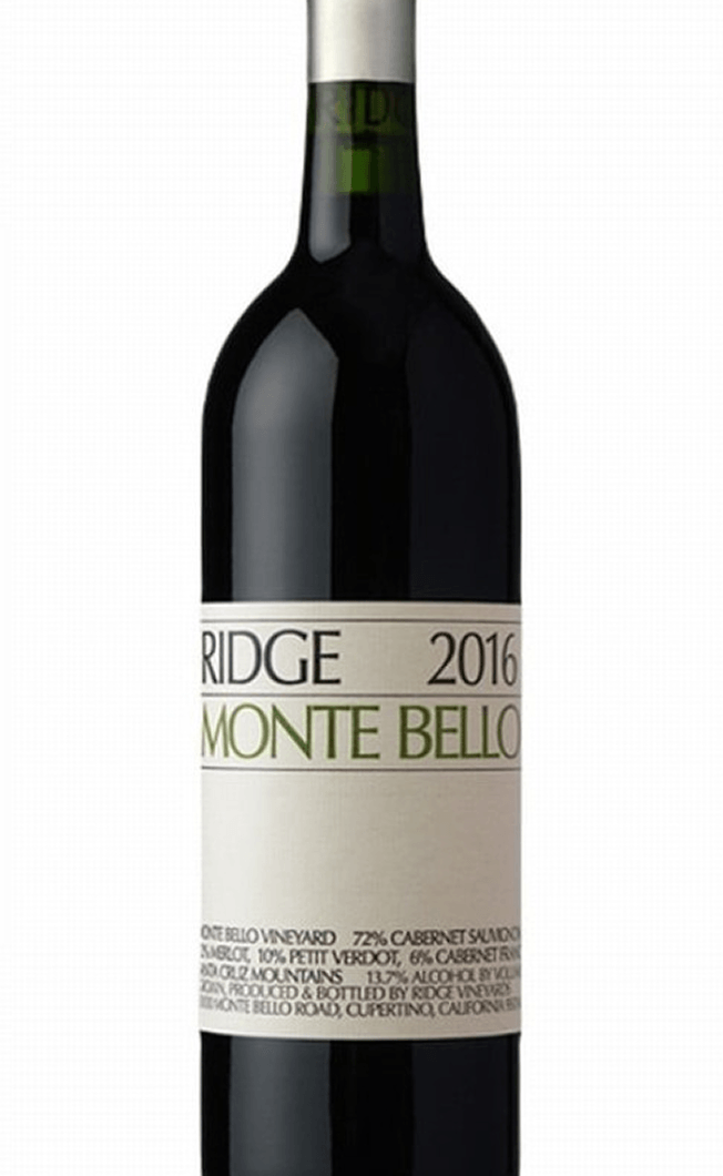 Ridge Vineyards Monte Bello 2016 37.5CL by ridge - Compare prices in UAE
