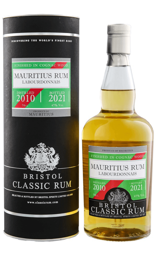 Bristol Mauritius Labourdonnais Rum 2010 2021 Cognac Finish 70CL - Compare prices in UAE