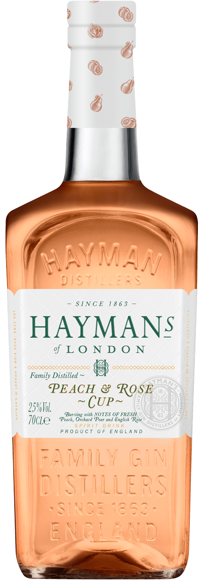 HAYMAN'S PEACH & ROSE CUP 70CL