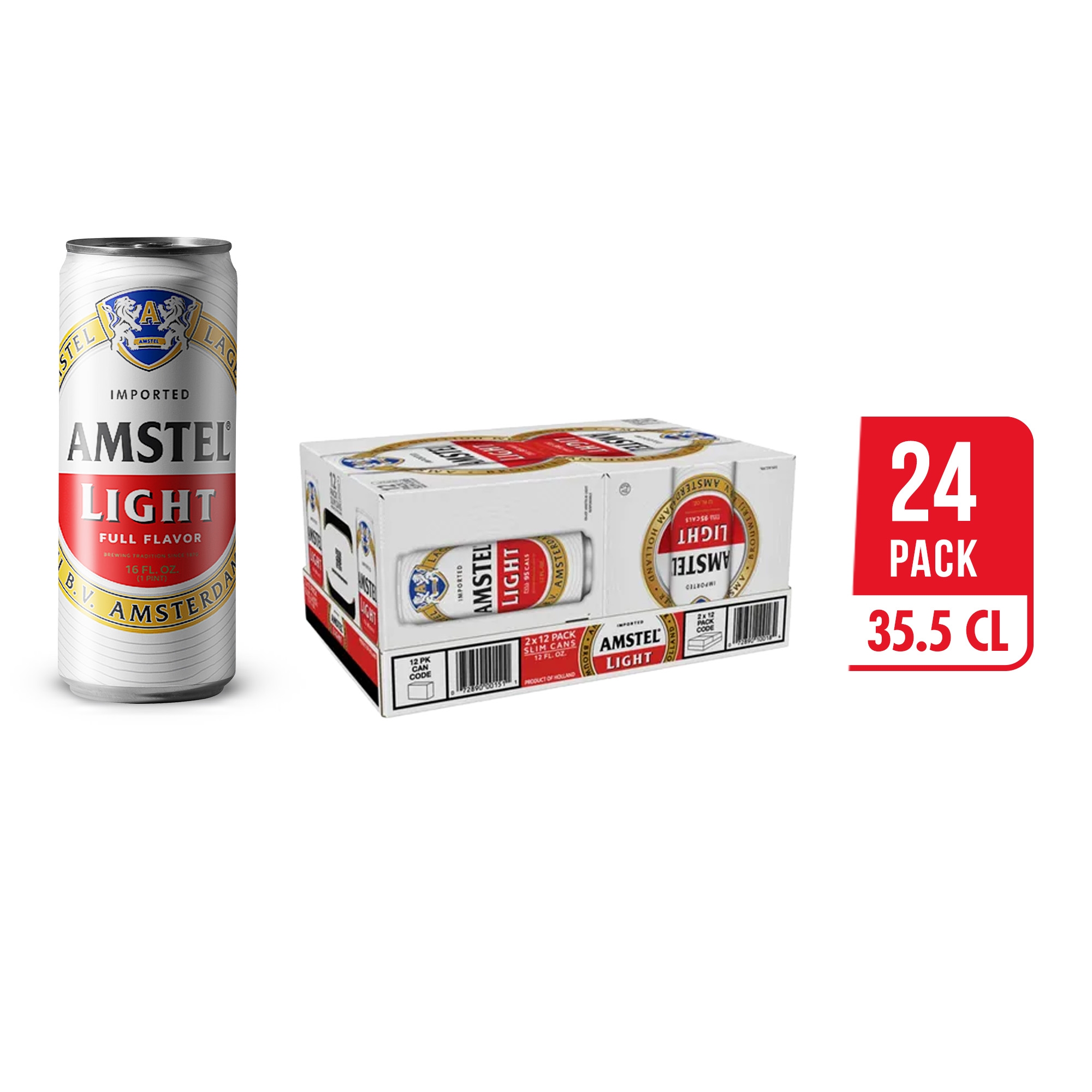 Amstel Light Can 24 x 35.5CL