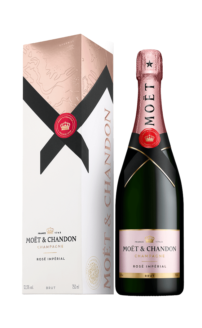 Moët & Chandon Rosé Impérial Gift Box 75CL