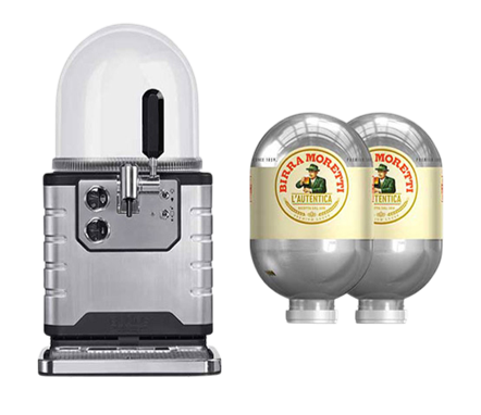 Birra Moretti Blade Home Draught system. Free 2 x 8L Kegs by birra moretti - Compare prices in UAE
