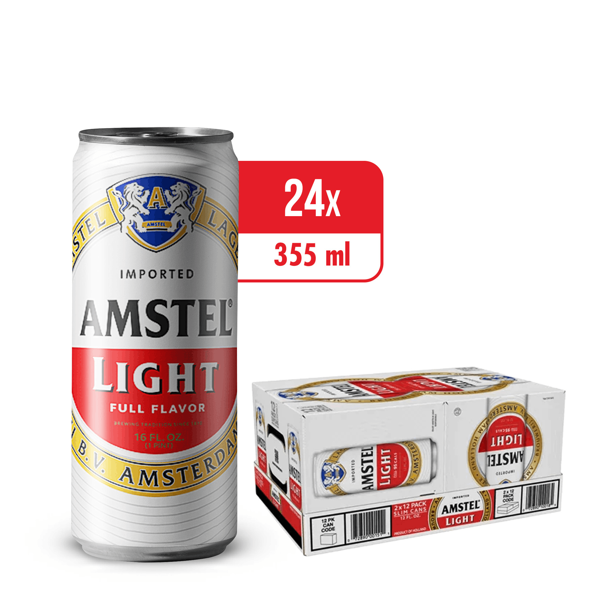 Amstel Beer Can 24 x 355ML by amstel - Compare prices in UAE