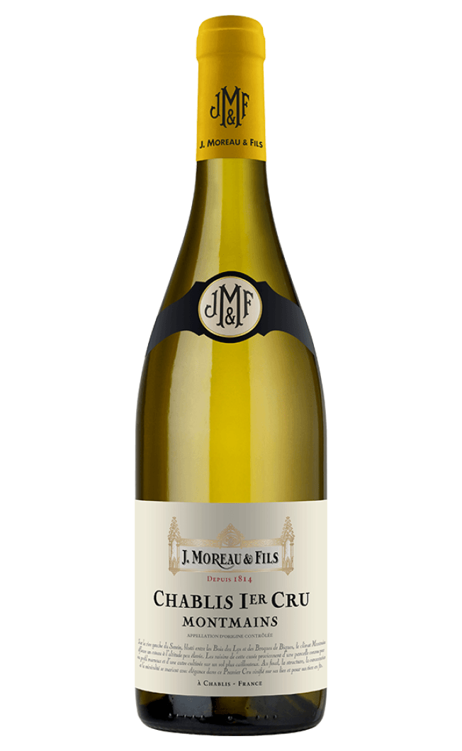 J Moreau Chablis 1er Cru Montmains