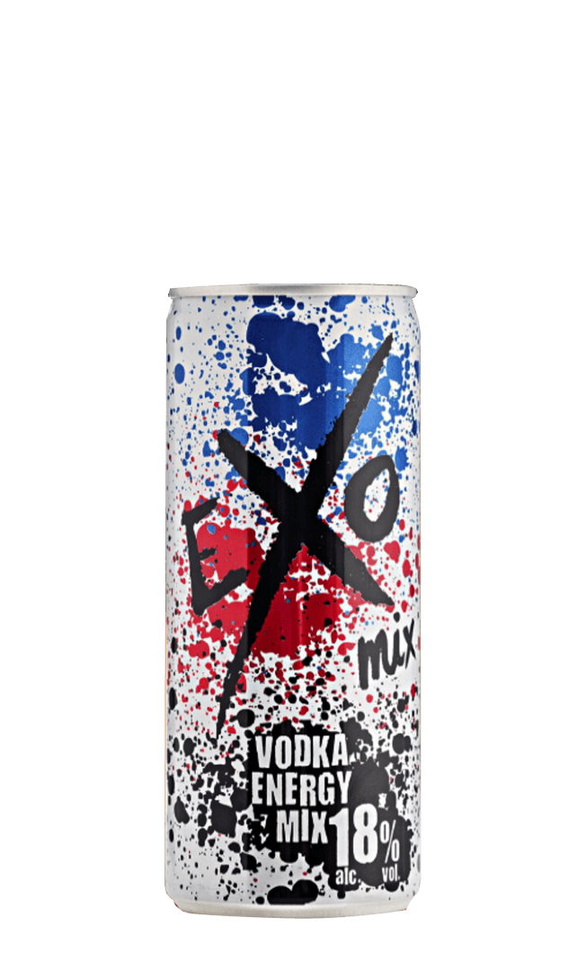 Exo Vodka Energy Mix 18 20 x 25CL - Compare prices in UAE