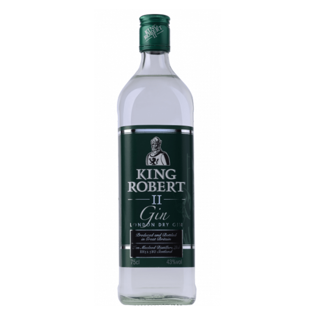 King Robert II London Dry Gin 75CL by King Robert - Compare prices in UAE