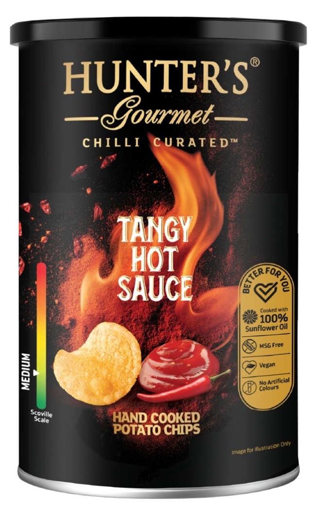Hand Cooked Potato Chips Tangy Hot Sauce 150g