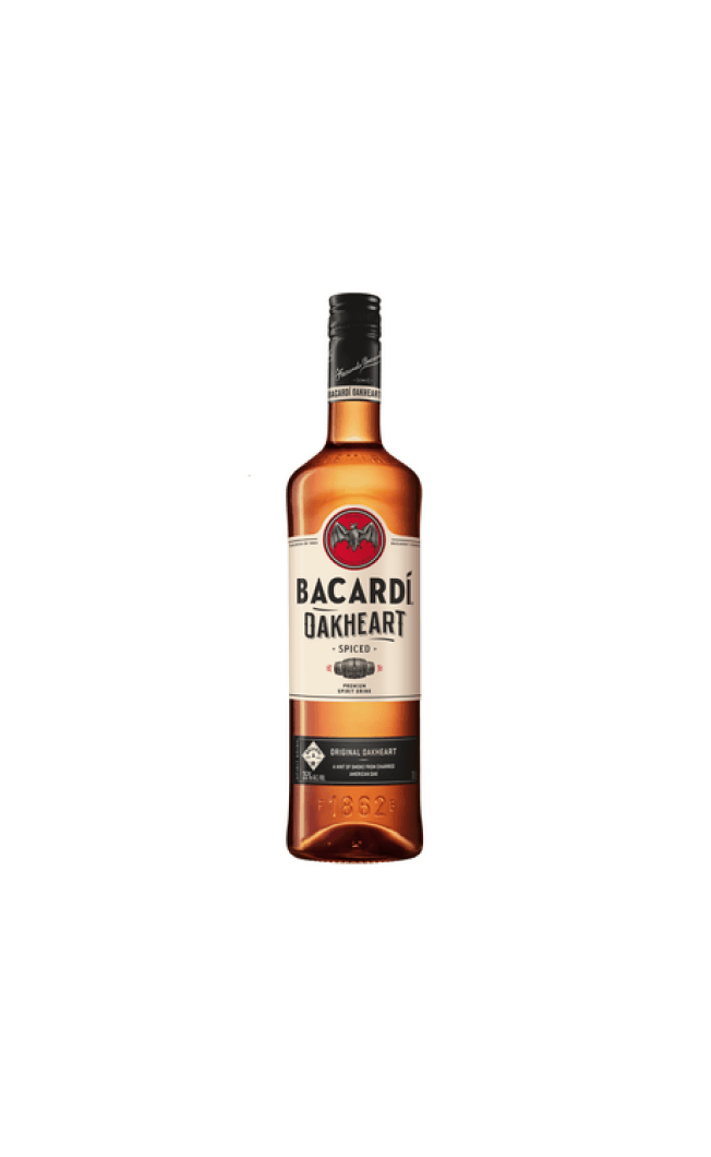Bacardi Oakheart/Spiced 1L