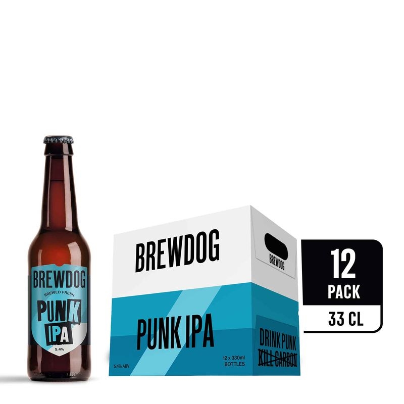 BrewDog Punk IPA Bottle 12 x 33CL