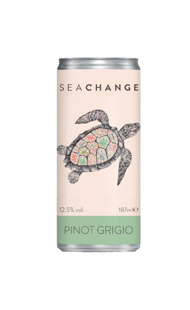 Sea Change Pinot Grigio Can 18.75CL - Compare prices in UAE