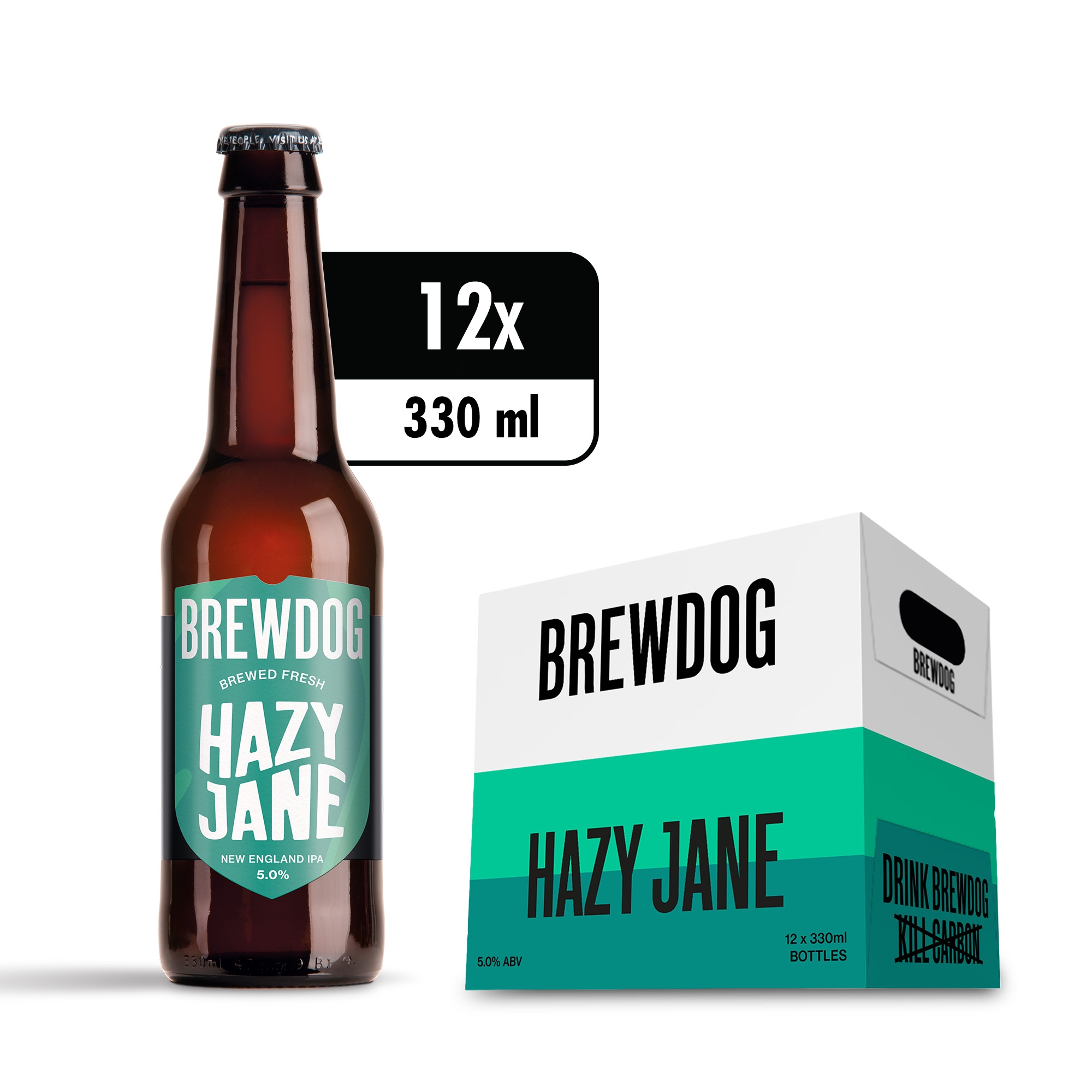 Brewdog Hazy Jane Beer Bottle 12 x 330ML by brewdog - Compare prices in UAE