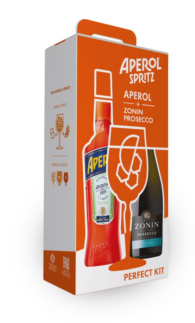 Aperol Spritz Pack - Aperol 70cl and Zonin Prosecco 75cl