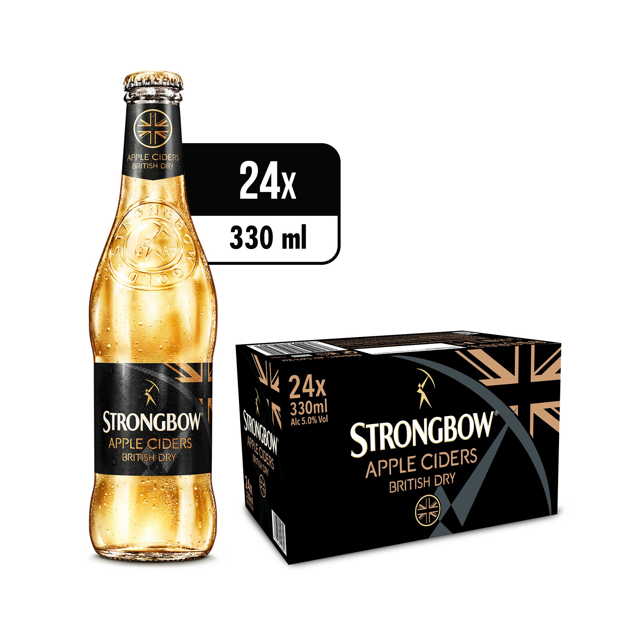 Strongbow Cider Bottle 24 x 330ML by strongbow - Compare prices in UAE