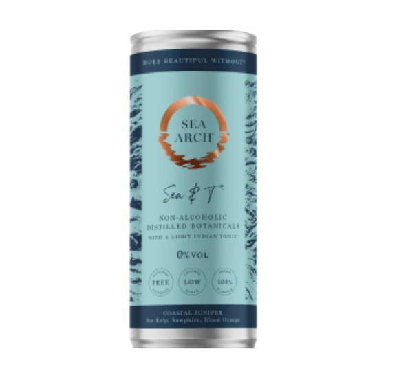 Sea Arch Sea & T Non Alcoholic Gin & Tonic 12 x 25 CL