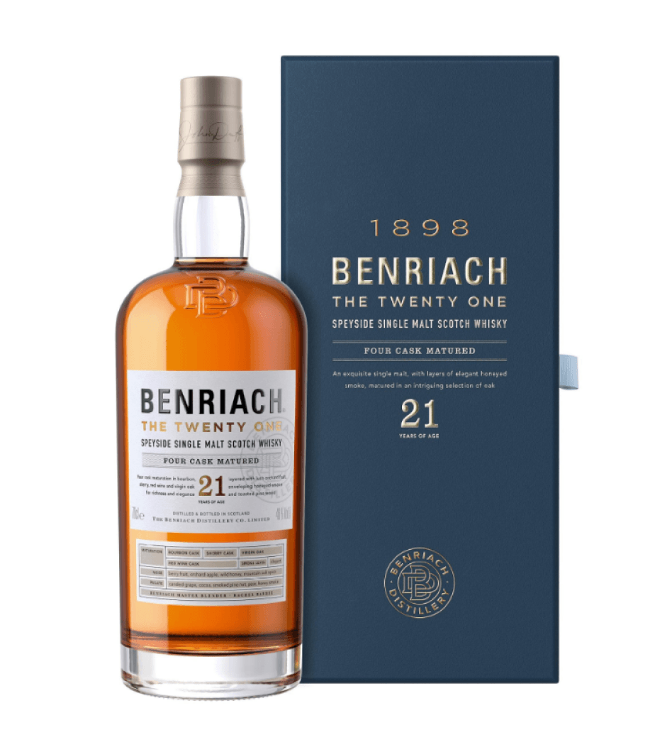 Benriach The Twenty One Speyside Single Malt Scotch Whisky
