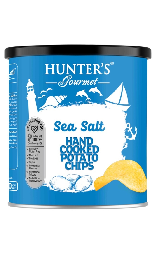Hand Cooked Potato Chips Sea Salt 40g