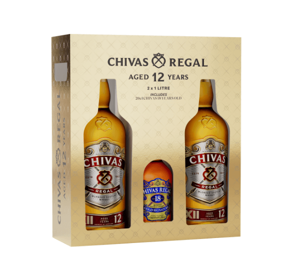 Chivas Regal 12 YO and 18YO Gift Pack