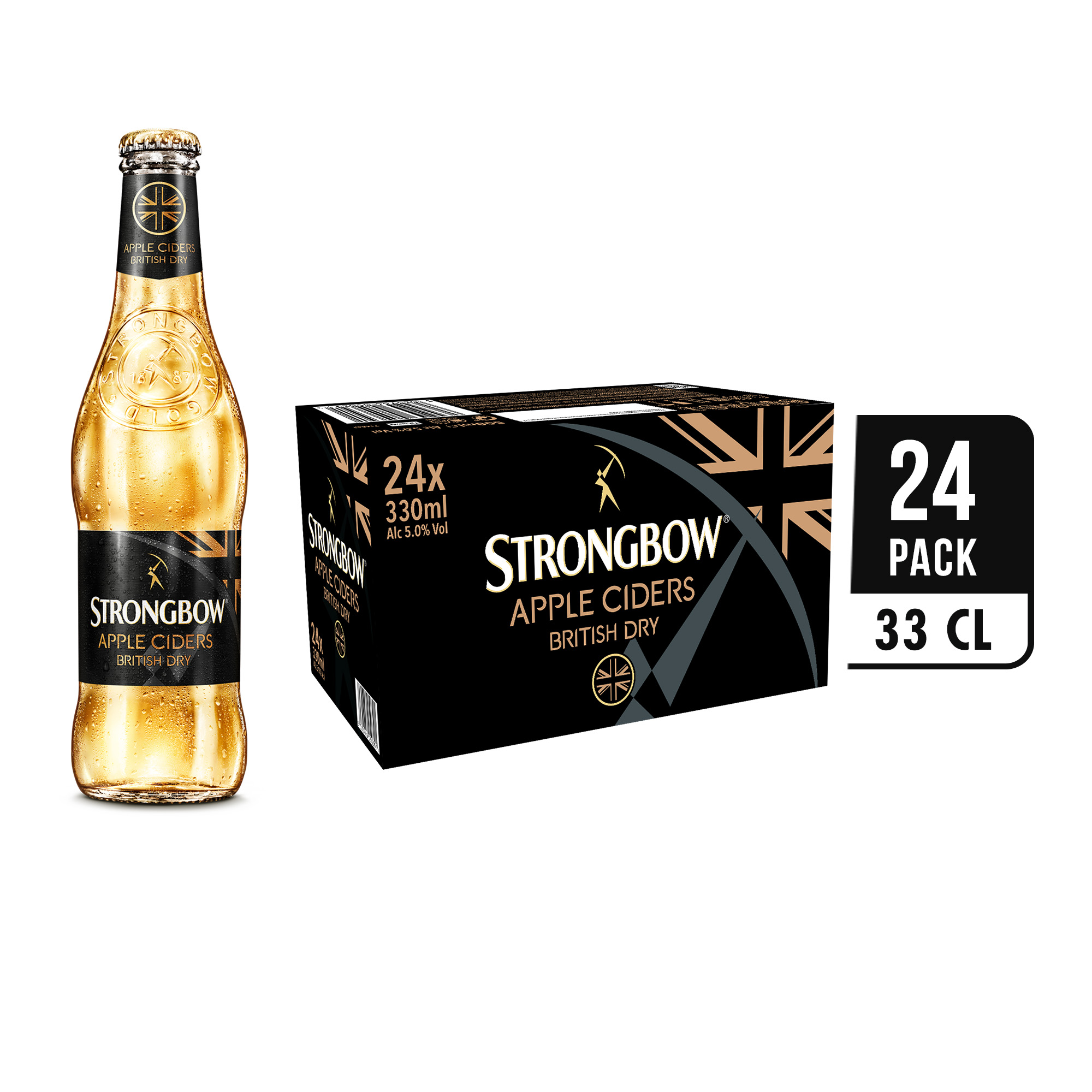 Strongbow Cider Bottle 24 x 330ML by strongbow - Compare prices in UAE