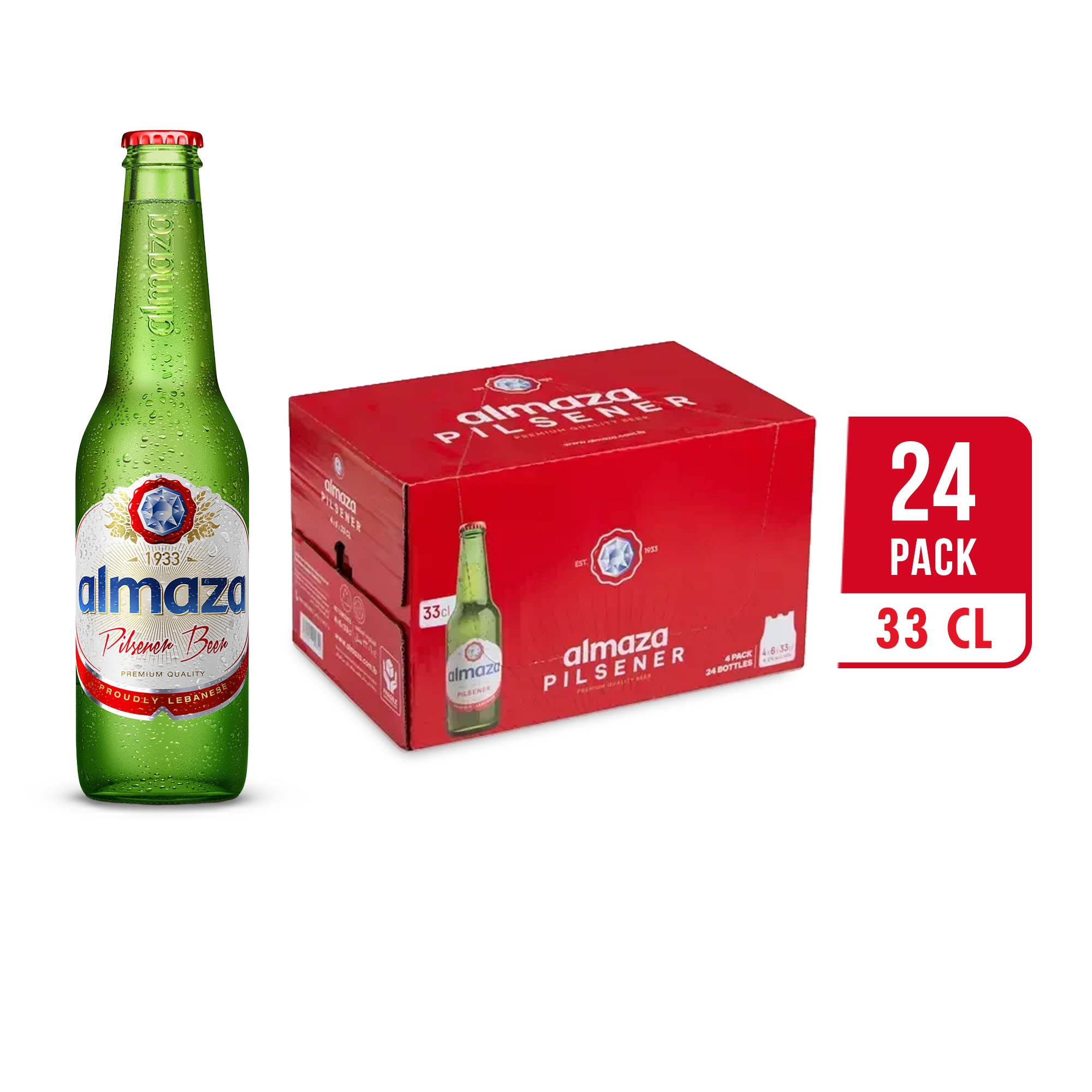 Almaza Bottle 24 x 33CL
