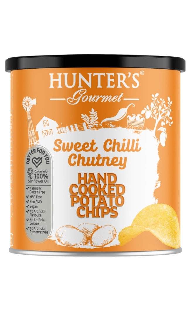 Hand Cooked Potato Chips Sweet Chilli Chutney 40g