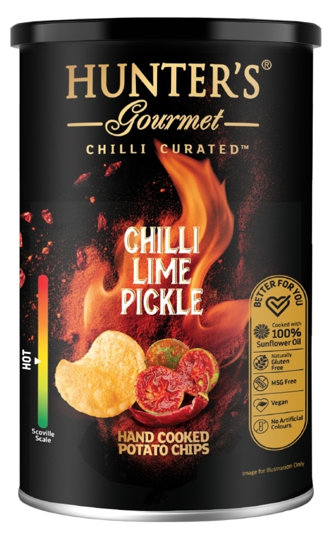 Hand Cooked Potato Chips Chilli Lime Pickle  150g