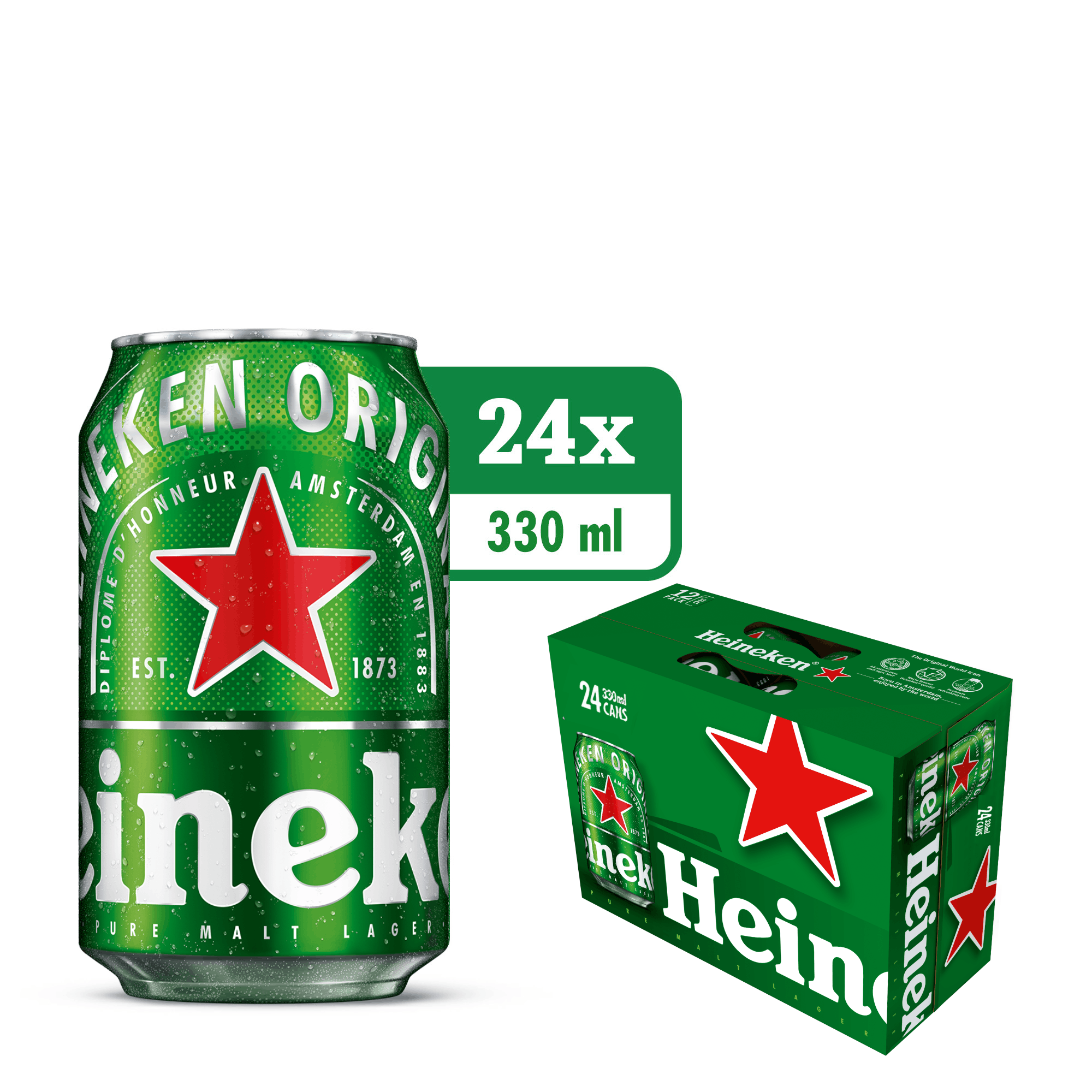 Heineken Can 24 x 33CL
