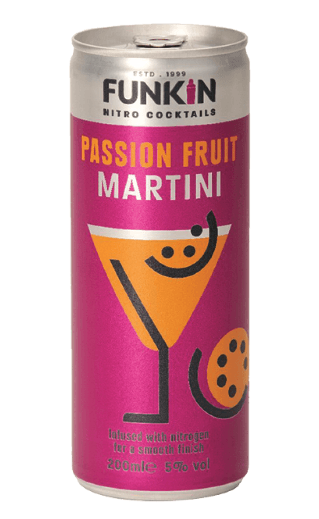 Funkin Nitro Cocktails Passion Fruit Martini 12 x 20CL