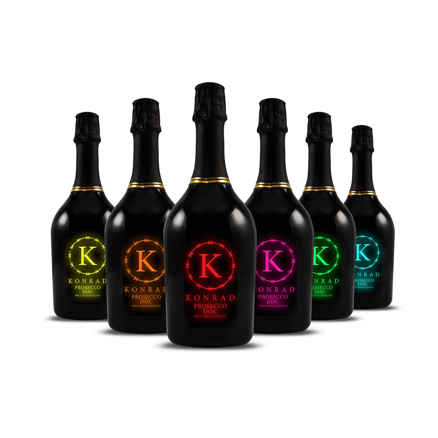 Konrad Prosecco Brut Millesimato Light Up Bottle 75CL - Compare prices in UAE