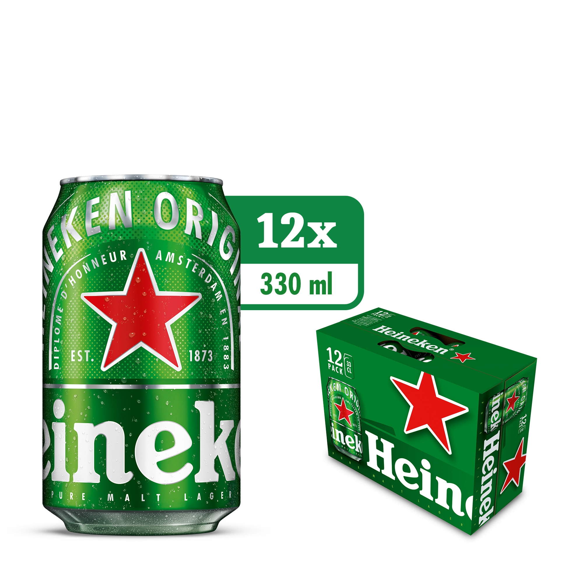 Heineken Can 12 x 33CL