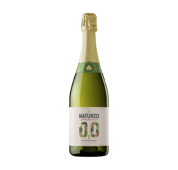 Natureo Sparkling Muscat Grape Beverage Non Alcoholic 75 CL