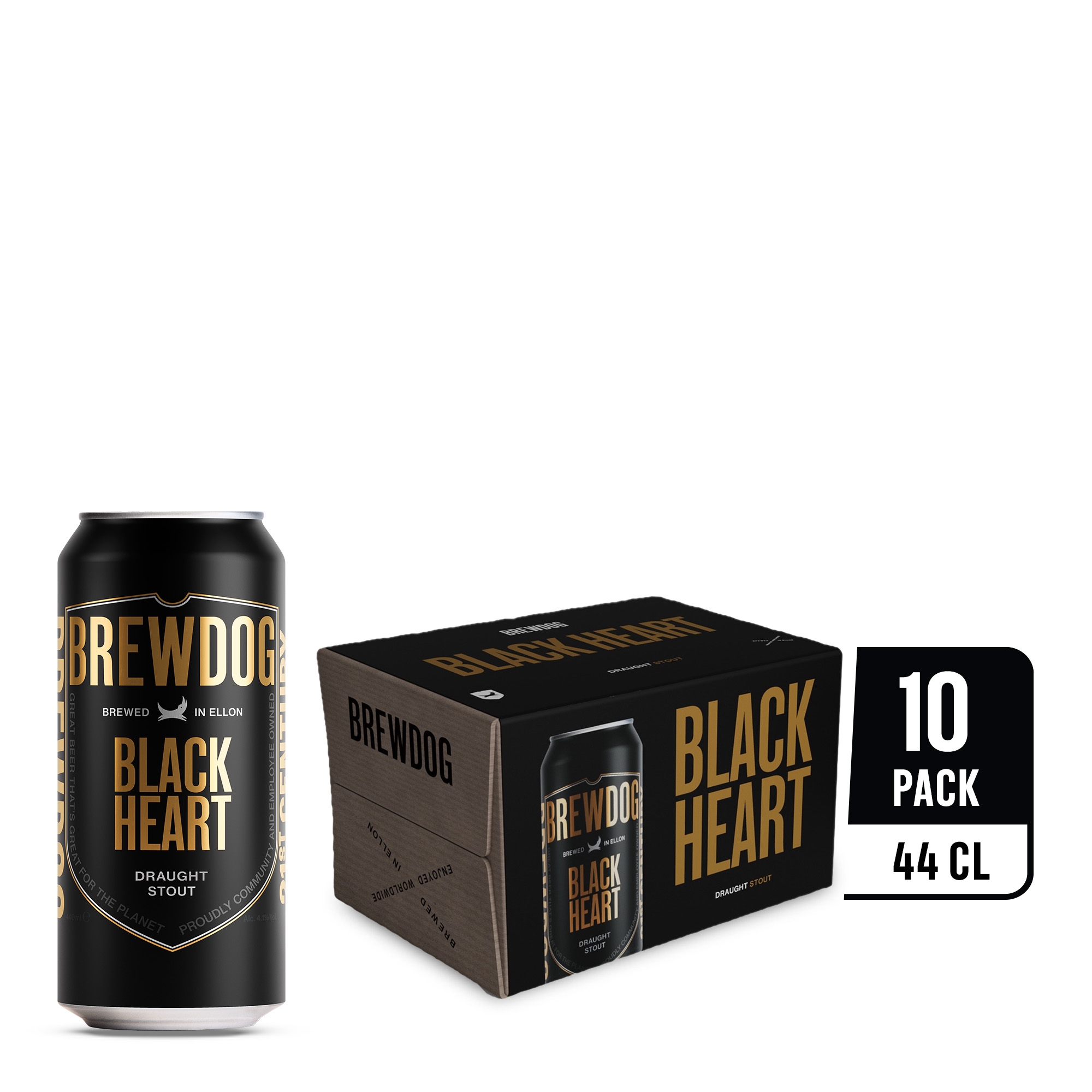 BrewDog Black Heart Can 10 x 44cl