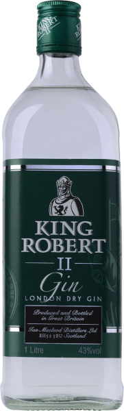 King Robert II London Dry Gin 1L by King Robert - Compare prices in UAE