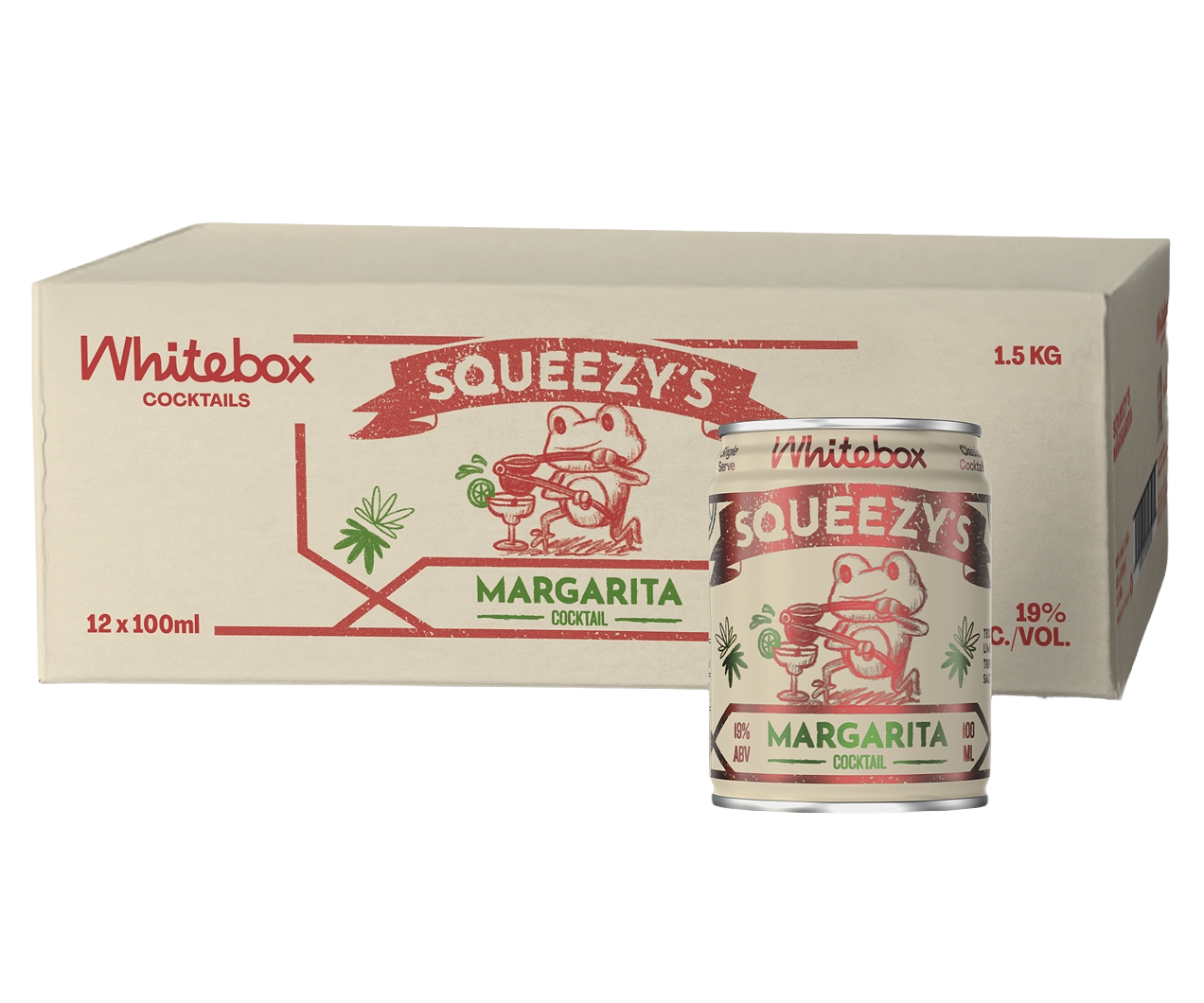 Squeezy's Margarita 12x10CL 12 x 10CL - Compare prices in UAE