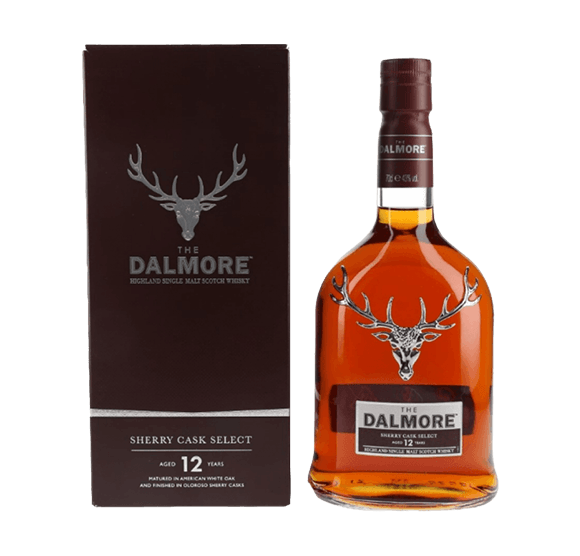 The Dalmore 12 Year Old Sherry Cask Select Single Malt Scotch Whisky 70CL
