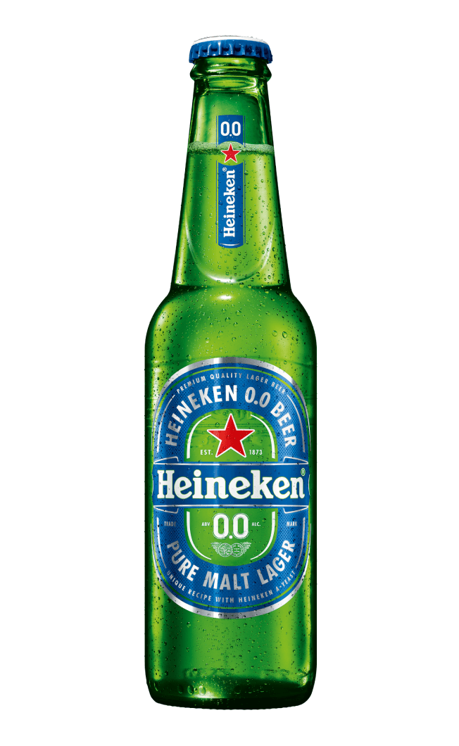 Heineken 0.0 Zero Alcohol Bottle 6 x 33CL