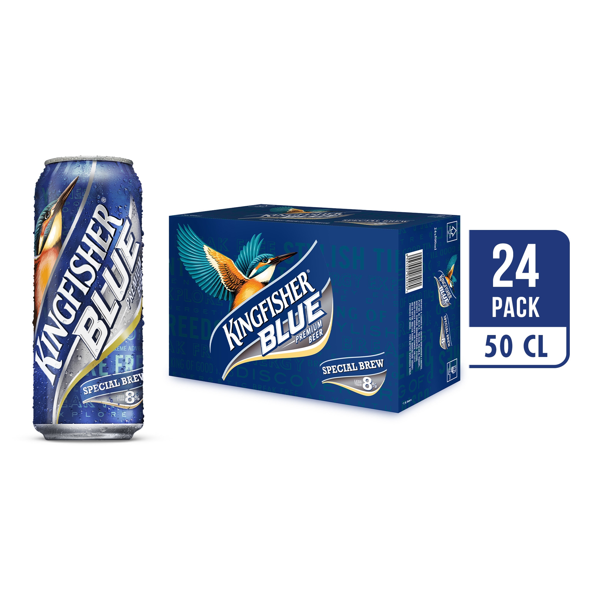 Kingfisher Blue Can 24 x 500ML by kingfisher - Compare prices in UAE