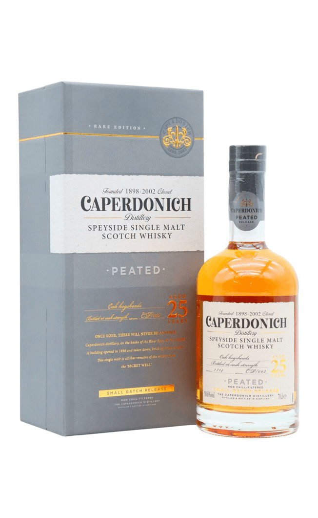 CAPERDONICH PEATED 25YO 70CL