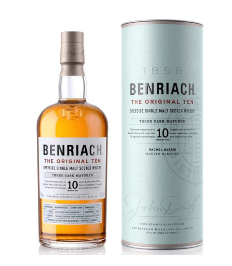 Benriach Original Ten Speyside Single Malt Scotch Whisky